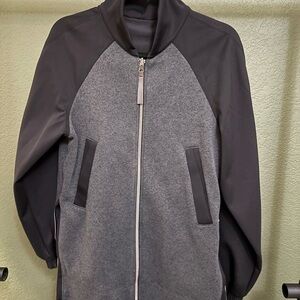 Lulemon Women's Black and Gray Reversible Jacket